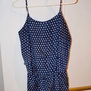 Aqua Romper from Bloomingdales with Flap